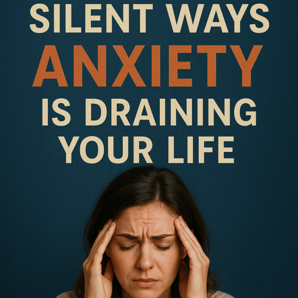 7 Silent Ways Anxiety Is Draining Your Life